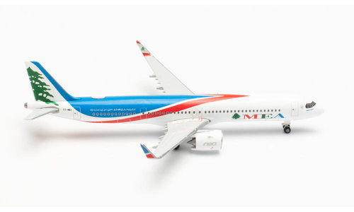 MEA Middle East Airlines Airbus A321neo (Herpa Wings 1:500)