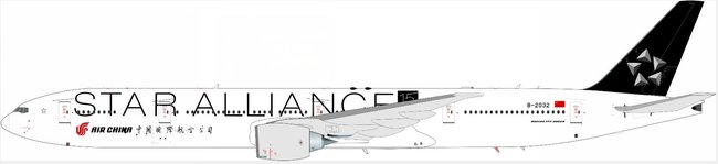 Air China (Star Alliance) Boeing 777-300ER (Aviation200 1:200)