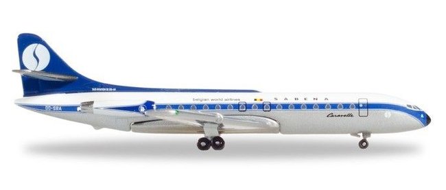 Sabena Sud Aviation Caravelle (Herpa Wings 1:500)