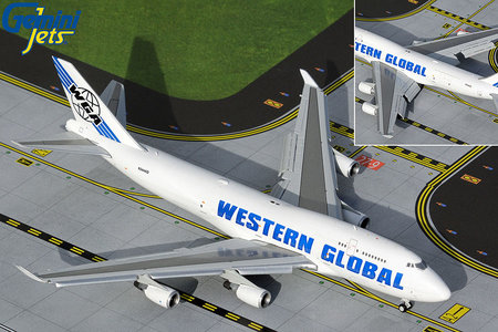Western Global Airlines Boeing 747-400F (GeminiJets 1:400)