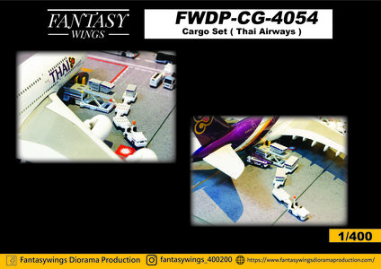 Thai Airways Cargo Set (Fantasy Wings 1:400)