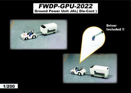 JAL Ground Power Unit (Fantasy Wings 1:200)