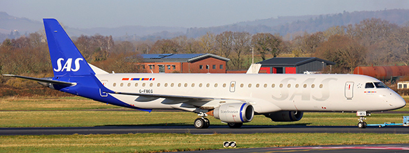SAS Link Embraer 190-200LR (JC Wings 1:200)
