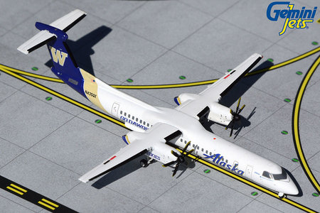 Alaska Airlines Bombardier Dash 8Q-400 (GeminiJets 1:400)