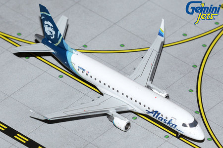 Alaska Airlines Embraer 170LR (GeminiJets 1:400)