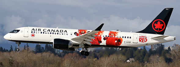 Air Canada Airbus A220-300 (JC Wings 1:200)