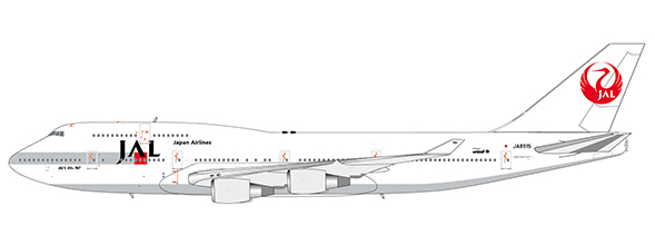 Japan Airlines Boeing 747-400 (JC Wings 1:400)