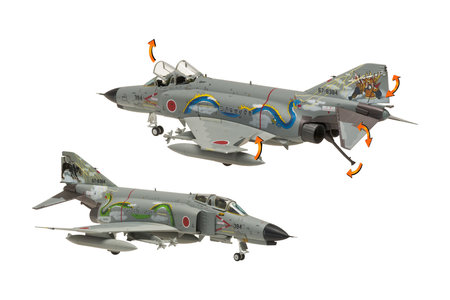 JASDF McDonnell Douglas F-4EJ Phantom II (Hogan 1:80)