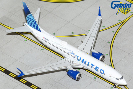 United Airlines Boeing 737 MAX 8 (GeminiJets 1:400)