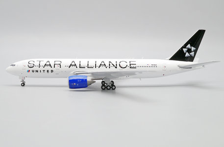 United Airlines (Star Alliance) Boeing 777-200(ER) (JC Wings 1:400)