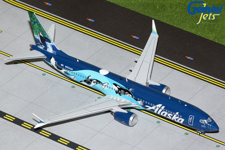Alaska Airlines Boeing 737 MAX 9 (GeminiJets 1:200)