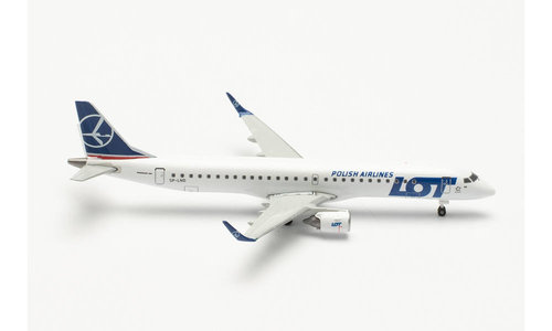 LOT Polish Airlines Embraer E195 (Herpa Wings 1:500)