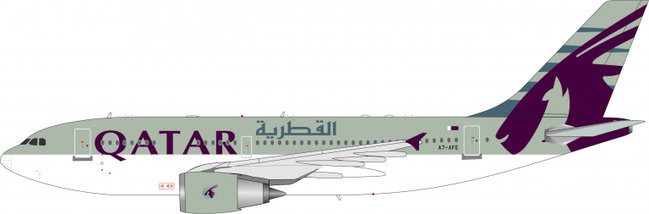 Qatar Airways Airbus A310-308 (Inflight200 1:200)