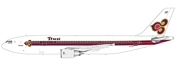 Thai Airways Airbus A300-600R (JC Wings 1:200)