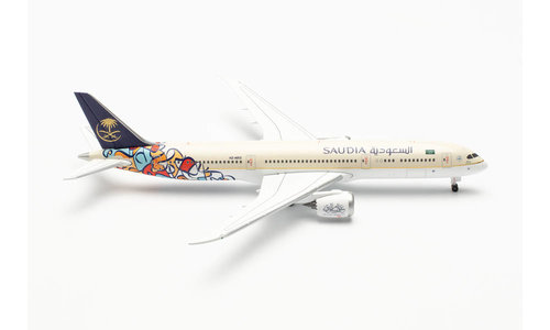 Saudia Boeing 787-9 (Herpa Wings 1:500)