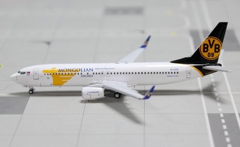 MIAT Mongolian Airlines Boeing 737-800 (Panda Models 1:400)