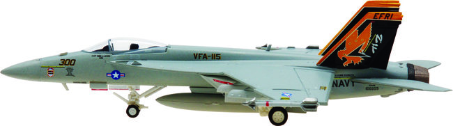 US Navy McDonnell Douglas F/A-18E Hornet (Hogan 1:200)