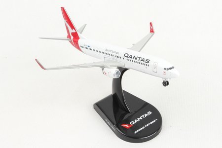 Qantas Boeing 737-800 (Postage Stamp 1:300)