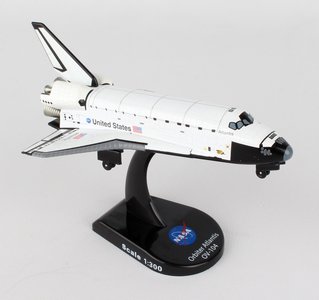 NASA Space Shuttle Atlantis (Postage Stamp 1:300)