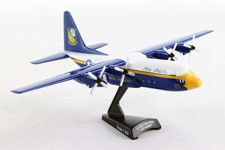 US Navy Blue Angels Lockheed C-130 Hercules (Postage Stamp 1:200)