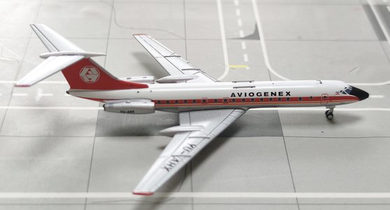 Aviogenex Tupolev Tu-134A (Panda Models 1:400)