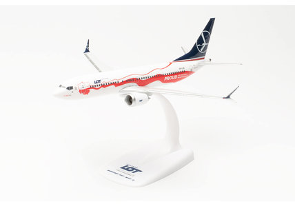 LOT Boeing 737 Max 8 (Herpa Snap-Fit 1:200)
