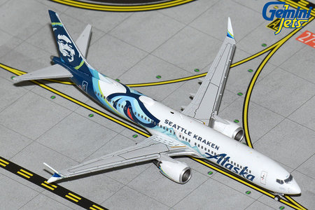 Alaska Airlines Boeing 737 MAX 9 (GeminiJets 1:400)