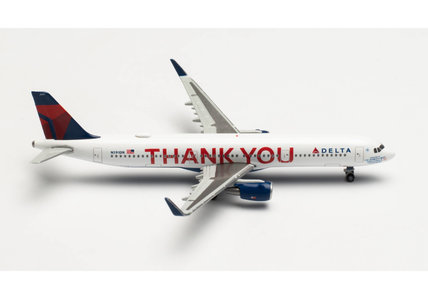 Delta Air Lines Airbus A321 (Herpa Wings 1:500)