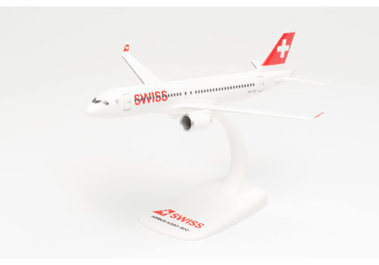 Swiss International Air Lines Airbus A220-300 (Herpa Snap-Fit 1:200)