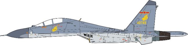 PLAAF Shenyang J-11A (JC Wings 1:72)