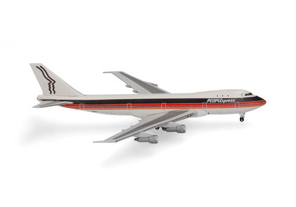 People Express Boeing 747-100 (Herpa Wings 1:500)