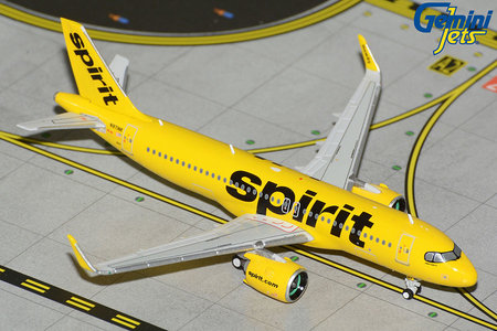 Spirit Airlines Airbus A320neo (GeminiJets 1:400)