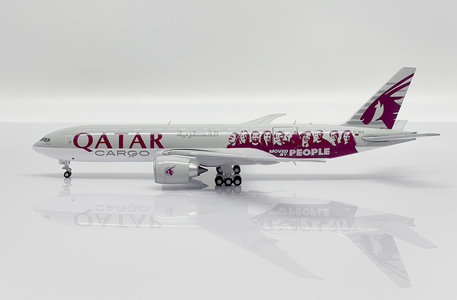 Qatar Cargo Boeing 777-200LRF (JC Wings 1:400)