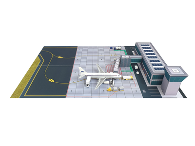  Small Regional Airport (A4 Airport 1:200)