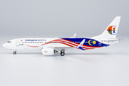 Malaysia Airlines Boeing 737 MAX 8 (NG Models 1:400)