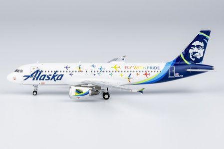 Alaska Airlines Airbus A320-200 (NG Models 1:400)