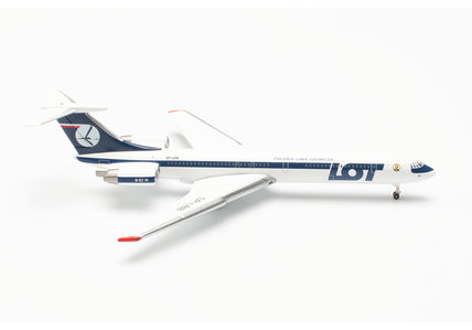 LOT Polish Airlines Ilyushin IL-62M (Herpa Wings 1:500)