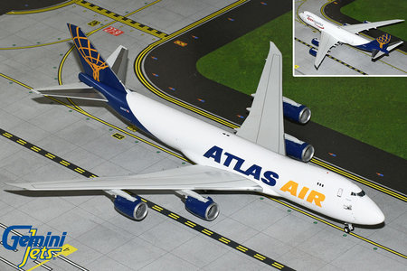 Atlas Air / Apex Logistics Boeing 747-8F (GeminiJets 1:200)
