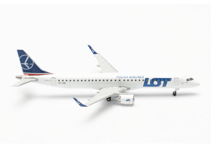 LOT Polish Airlines Embraer E195 (Herpa Wings 1:500)