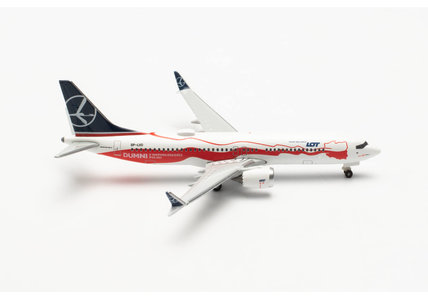 LOT Boeing 737 Max 8 (Herpa Wings 1:500)