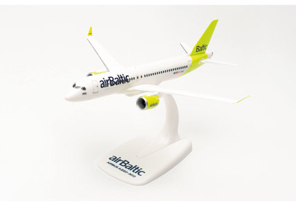 airBaltic Airbus A220-300 (Herpa Snap-Fit 1:200)