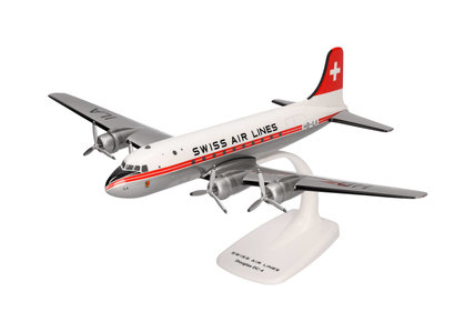 Swiss Air Lines Douglas DC-4 (Herpa Snap-Fit 1:125)