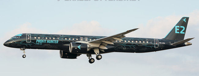 Embraer House Color Embraer E195-E2 (JC Wings 1:200)