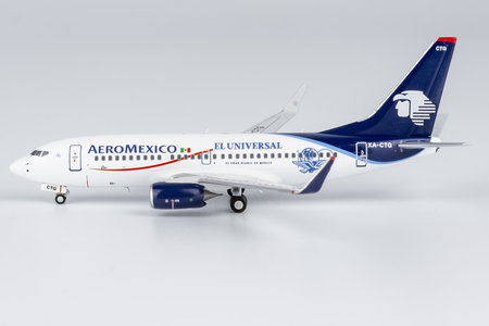 AeroMexico Boeing 737-700/w (NG Models 1:400)