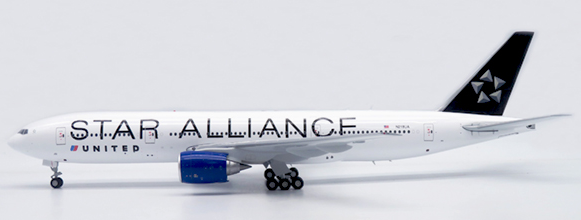 United Airlines (Star Alliance) Boeing 777-200ER (JC Wings 1:200)