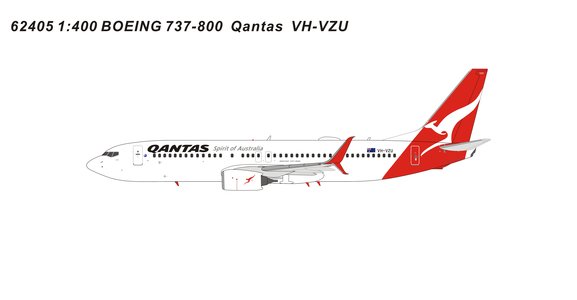 Qantas  Boeing 737-800 (Panda Models 1:400)