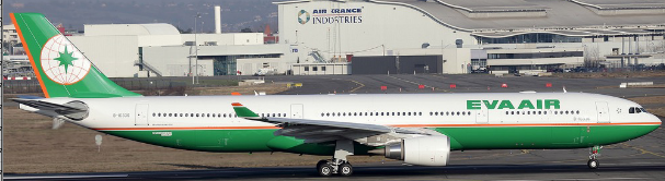 Eva Air Airbus A330-300 (JC Wings 1:400)