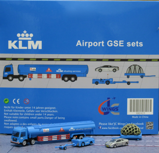 KLM Airport GSE set 5 (JC Wings 1:200)