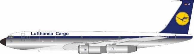 Lufthansa Cargo Boeing 707-330C (JFox 1:200)