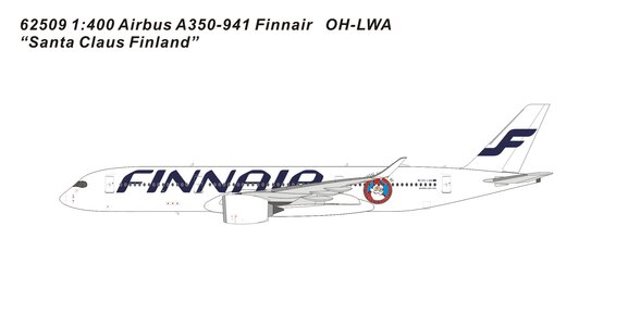 Finnair Airbus A350-941 (Panda Models 1:400)